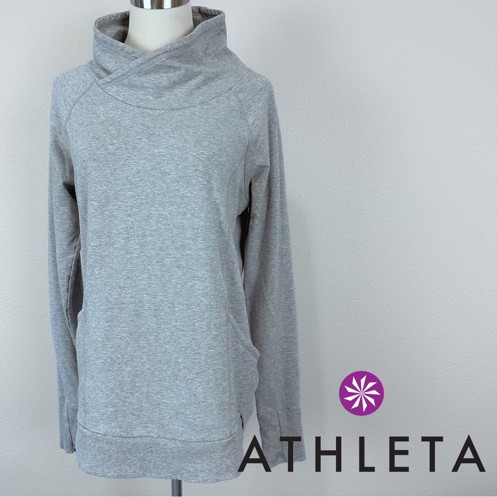 Athleta‎ Techie Sweat Track Sweatshirt